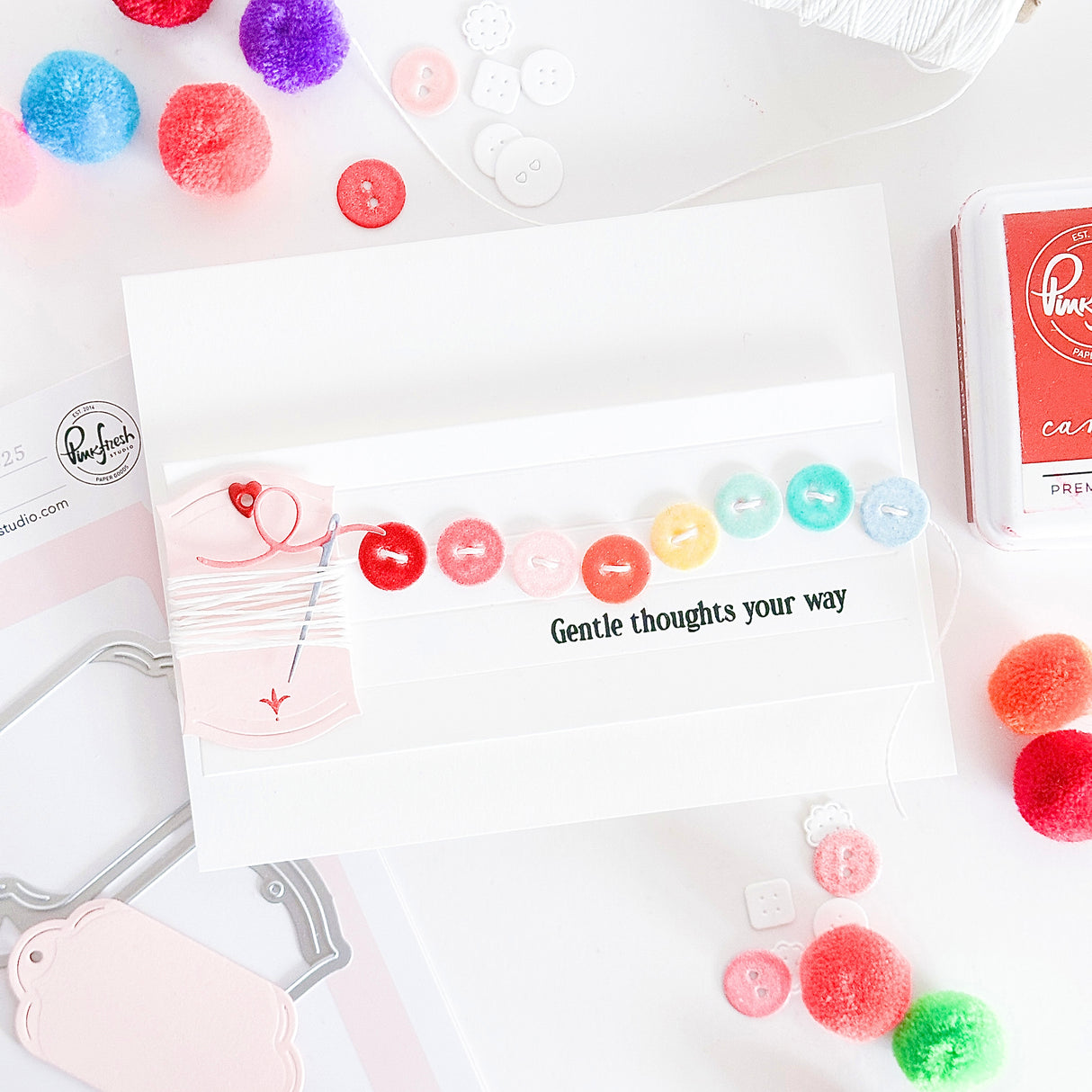 Pinkfresh Studio The Stitch Edit: Notion Story die / Stencil Bundle