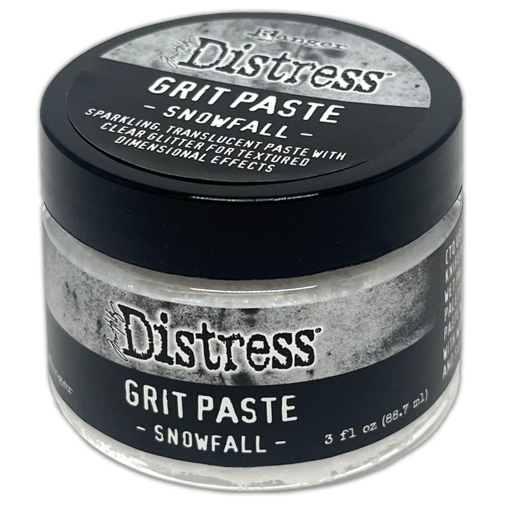 Tim Holtz Distress Grit Paste 3oz Snowfall