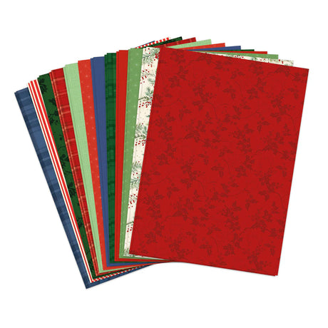 Katy Sue Designs Timeless Christmas Printed Cardstock, 24 Sheets