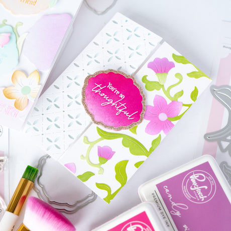 Pinkfresh Studio Trailing Grace die/stencil Bundle