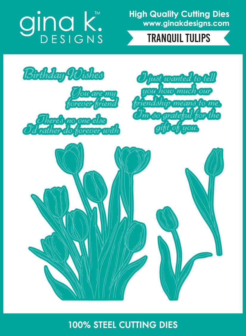 Gina K Designs Bundle – Tranquil Tulips