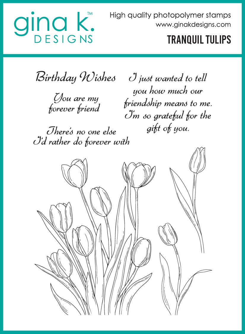 Gina K Designs Bundle – Tranquil Tulips