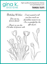 Gina K Designs Bundle – Tranquil Tulips