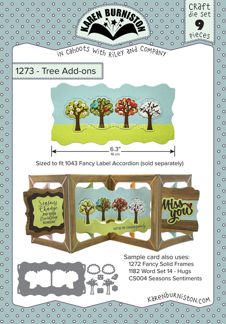 Karen Burniston Tree Add-ons 1273