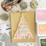 Pinkfresh Studio Tree of Tales stencil / Die Bundle