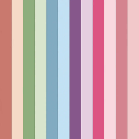 Katy Sue Designs Twin Tones - Dusty Hues Printed Mat & Layer Cardstock, 24 sheets