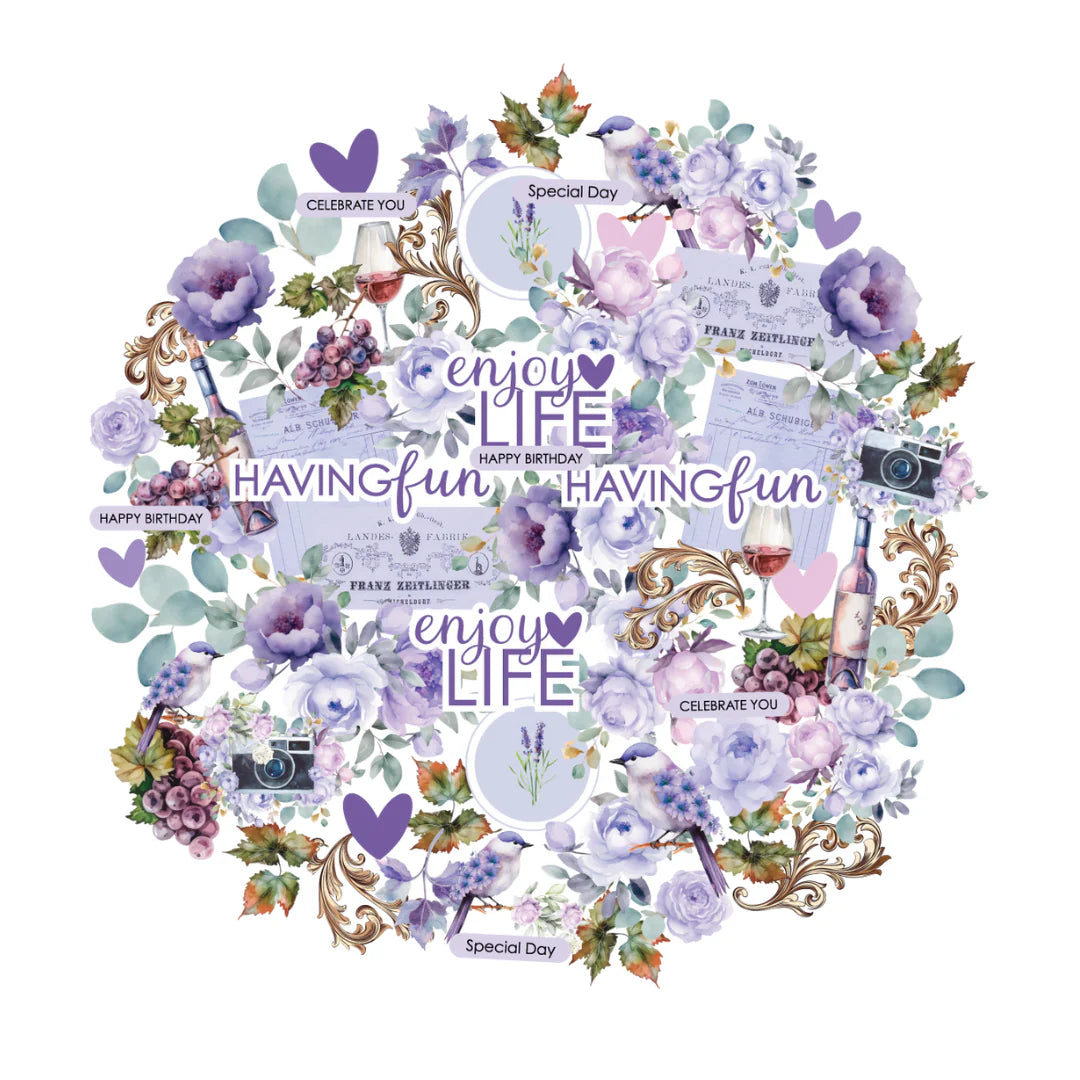 Uniquely Creative Ultraviolet Delight Creative Cuts