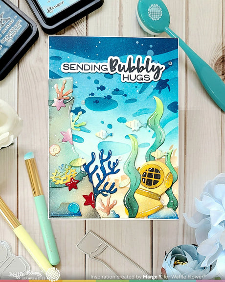 Waffle Flower Under the Sea Die (422468)