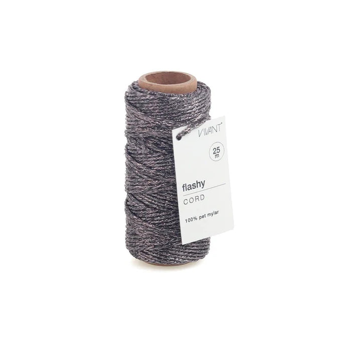 VivantVivant - Flashy Antracite Metallic Cord (27.34 yards)