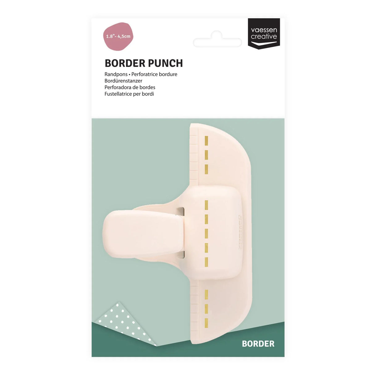 Vaessen Creative Border Punch – Stitches