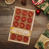 Vaessen Creative 3D Embossing Folder – Wax Seals 5.9×5.9"