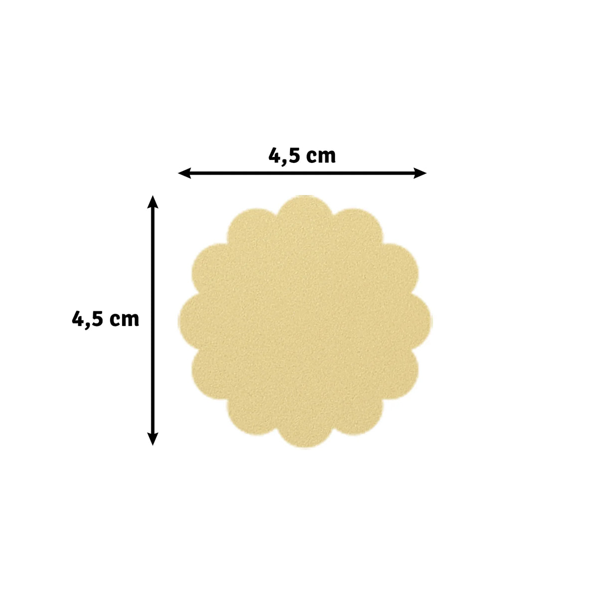Vaessen Creative • Craft Punch Circle Scallop Jumbo 21437-074