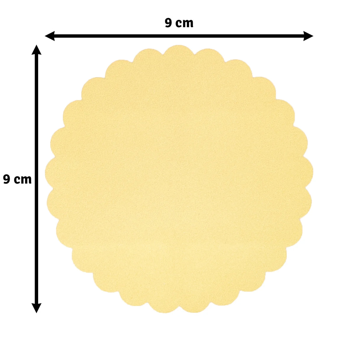 Vaessen Creative • Craft Punch Scalloped Circle Giant 21493-002