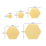 Vaessen Creative Craft Punch Set Hexagons 5pcs - 2137-112