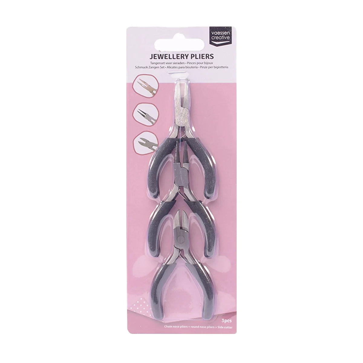 Vaessen Creative Jewellery Pliers 3pcs (23701-012)