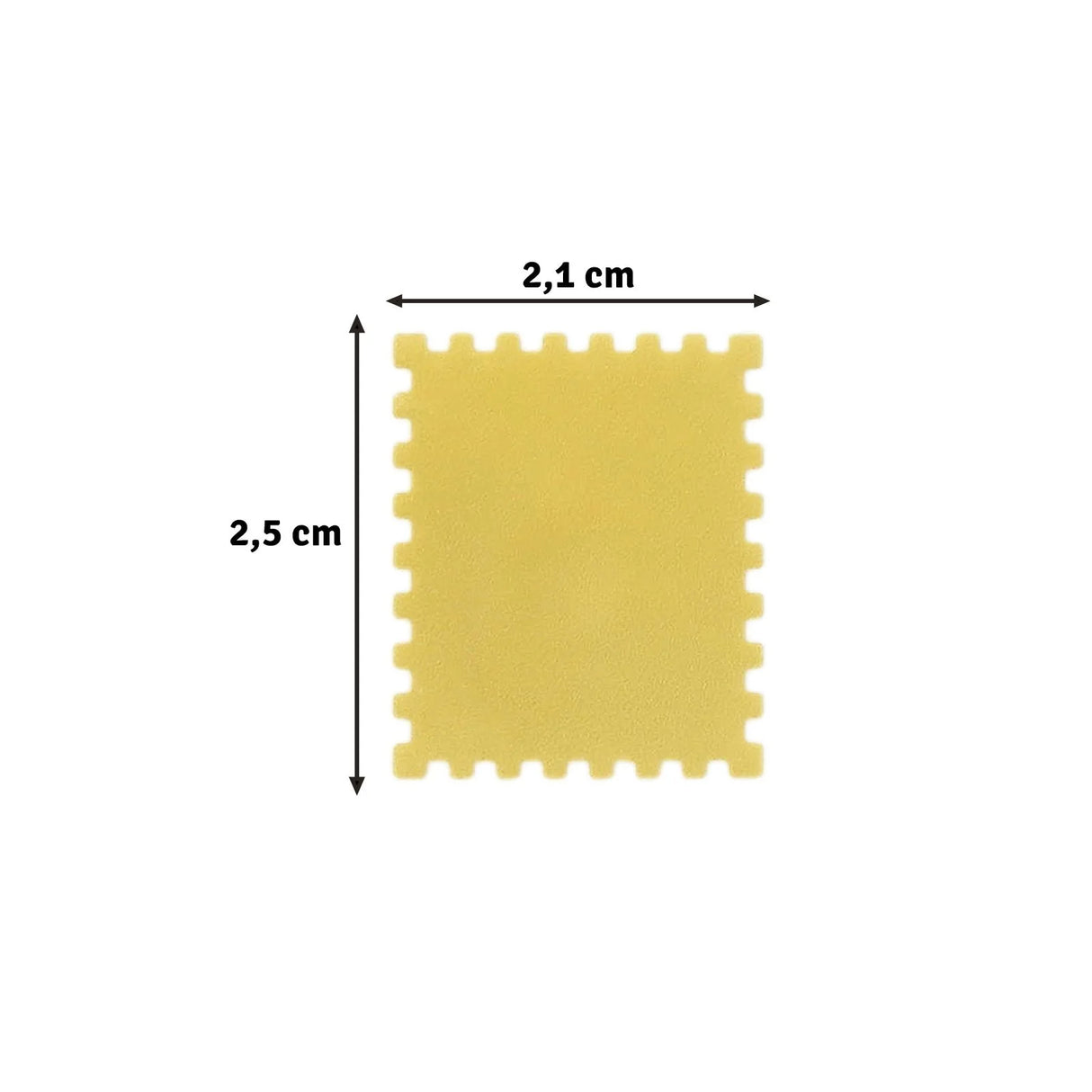 Vaessen Creative Magnetic Anywhere Punch Postage Stamp 2.5x2.1cm - 21451-004