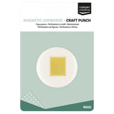 Vaessen Creative Magnetic Anywhere Punch Postage Stamp 2.5x2.1cm - 21451-004