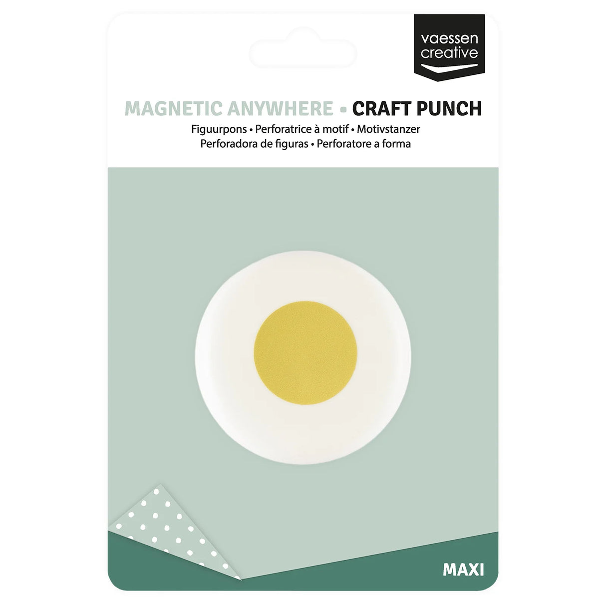 Vaessen Creative Magnetic Anywhere Punch Circle Ø2.5cm - 21451-001