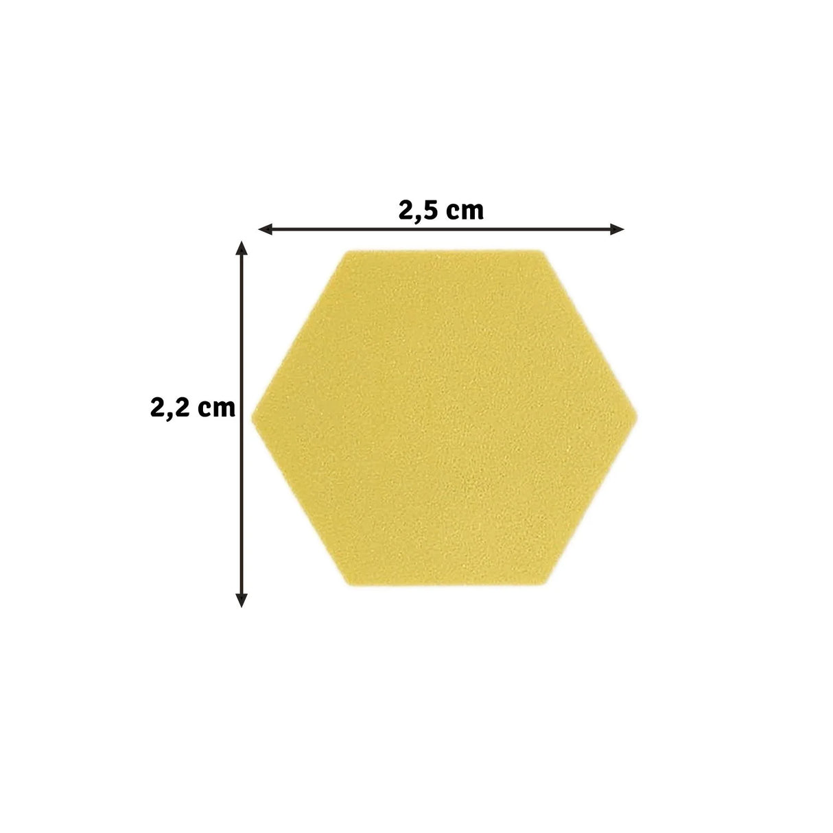 Vaessen Creative Magnetic Anywhere Punch Hexagon 2.5x2.2cm - 21451-003