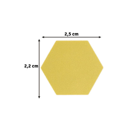 Vaessen Creative Magnetic Anywhere Punch Hexagon 2.5x2.2cm - 21451-003