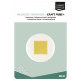 Vaessen Creative Magnetic Anywhere Punch Postage Stamp Square 2.5x2.5cm - 21451-005