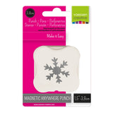 Vaessen Creative Magnetic Anywhere Punch Snowflake 3.4x3.4cm - 21450-006
