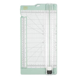 Vaessen Creative Paper Cutter with Scoring Tool 12x6” Mint (2207-109)
