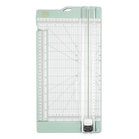 Vaessen Creative Paper Cutter with Scoring Tool 12x6” Mint (2207-109)