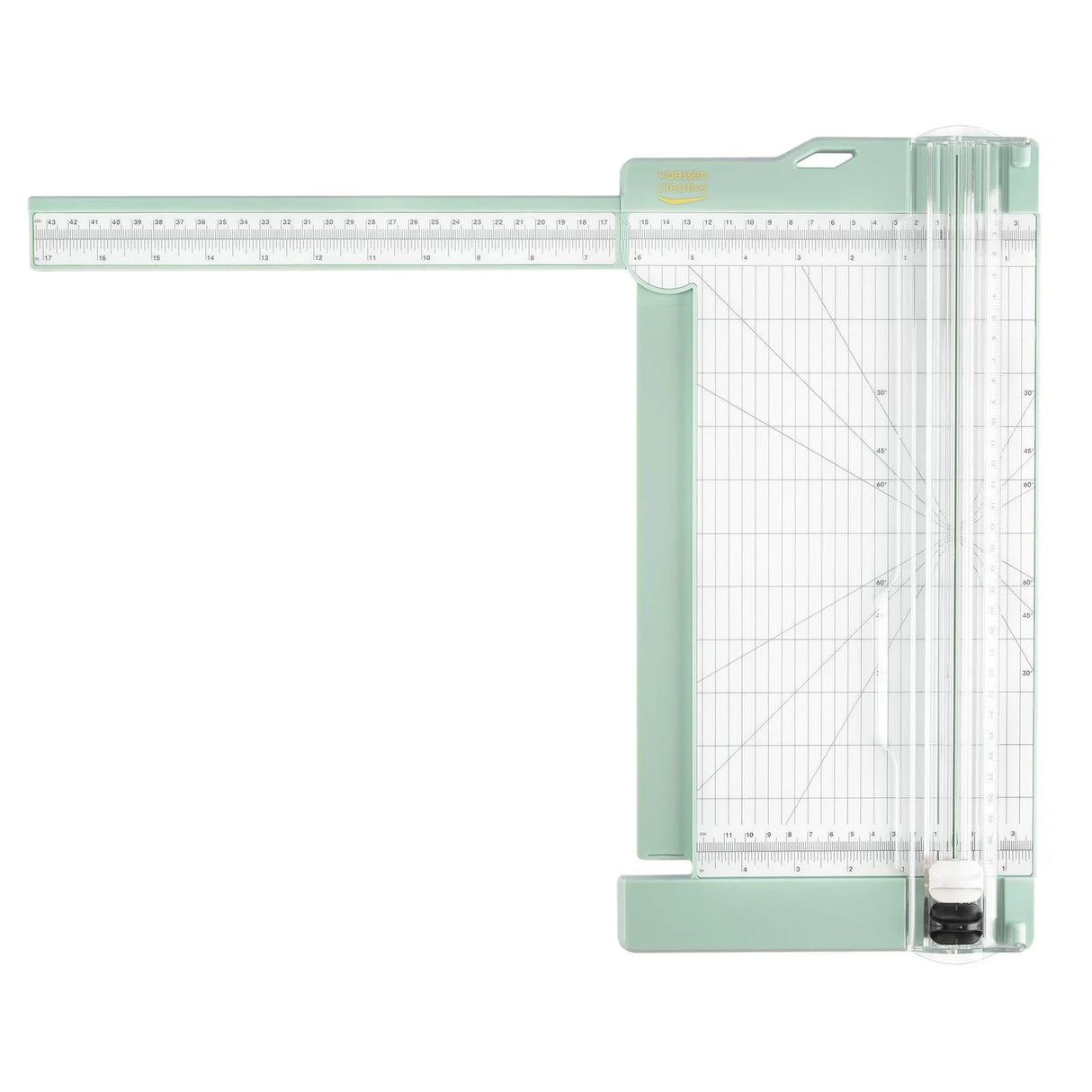 Vaessen Creative Paper Cutter with Scoring Tool 12x6” Mint (2207-109)