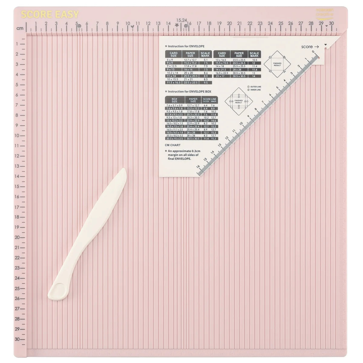 Vaessen Creative Score Easy Scoring Board 12x12" Pink (2137-053)