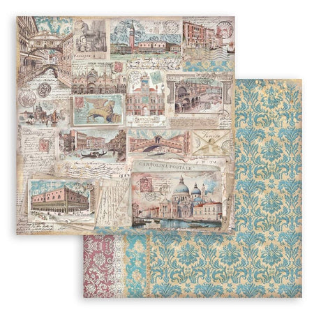 Stamperia Venice City of Art 12x12 Inch Paper Pack (SBBL172)