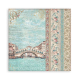 Stamperia Venice City of Art 8x8 Inch Paper Pack Maxi (Single Face) (SBBSXB14)