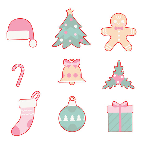 Honey Bee Stamps Very Merry - Honey Cuts - Coordinating Dies