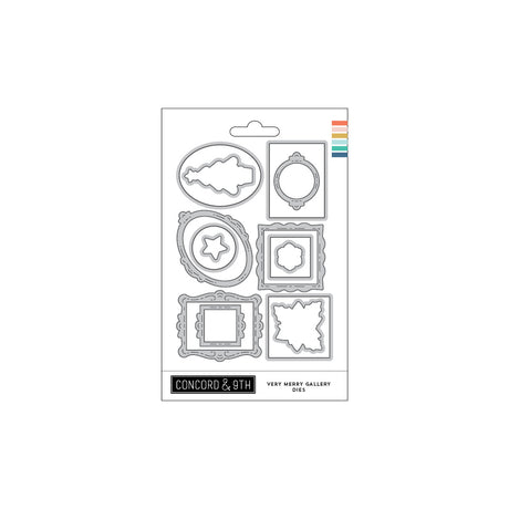 Concord & 9th Very Merry Gallery Stamp Set (6 x 8) & Die Bundle