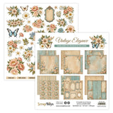 ScrapBoys Vintage Elegance 12x12 Inch Paper Pad (SB-VIEL-08)