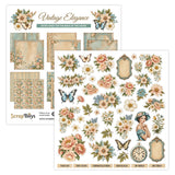 ScrapBoys Vintage Elegance 12x12 Inch Paper Pad (SB-VIEL-08)