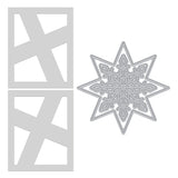 Hero Arts Very Merry Star Die & Stencil Bundle from the Very Merry Collection