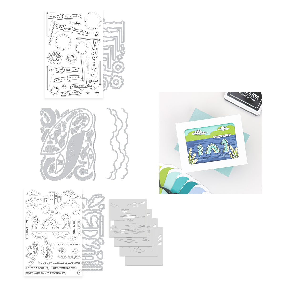 Hero Arts Don't Stop Believing Bundle