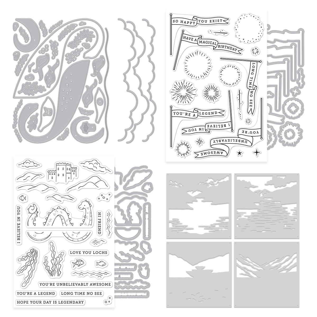 Hero Arts Don't Stop Believing Bundle