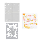 Hero Arts Floral Frame Die & Stencil Bundle