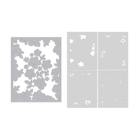 Hero Arts Floral Frame Die & Stencil Bundle