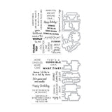 Hero Arts Say It With Style Stamp & Cut Bundle WB1219