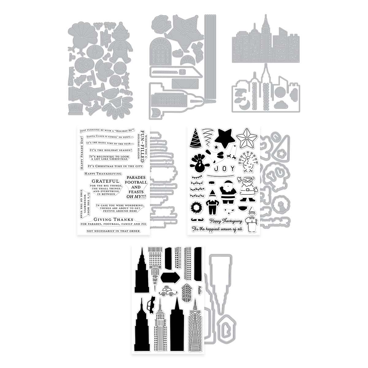 Hero Arts Parade Day Want It All Bundle WB1226