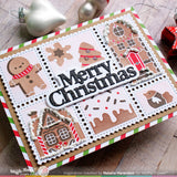 Waffle Flower Crafts Merry Christmas Print Die