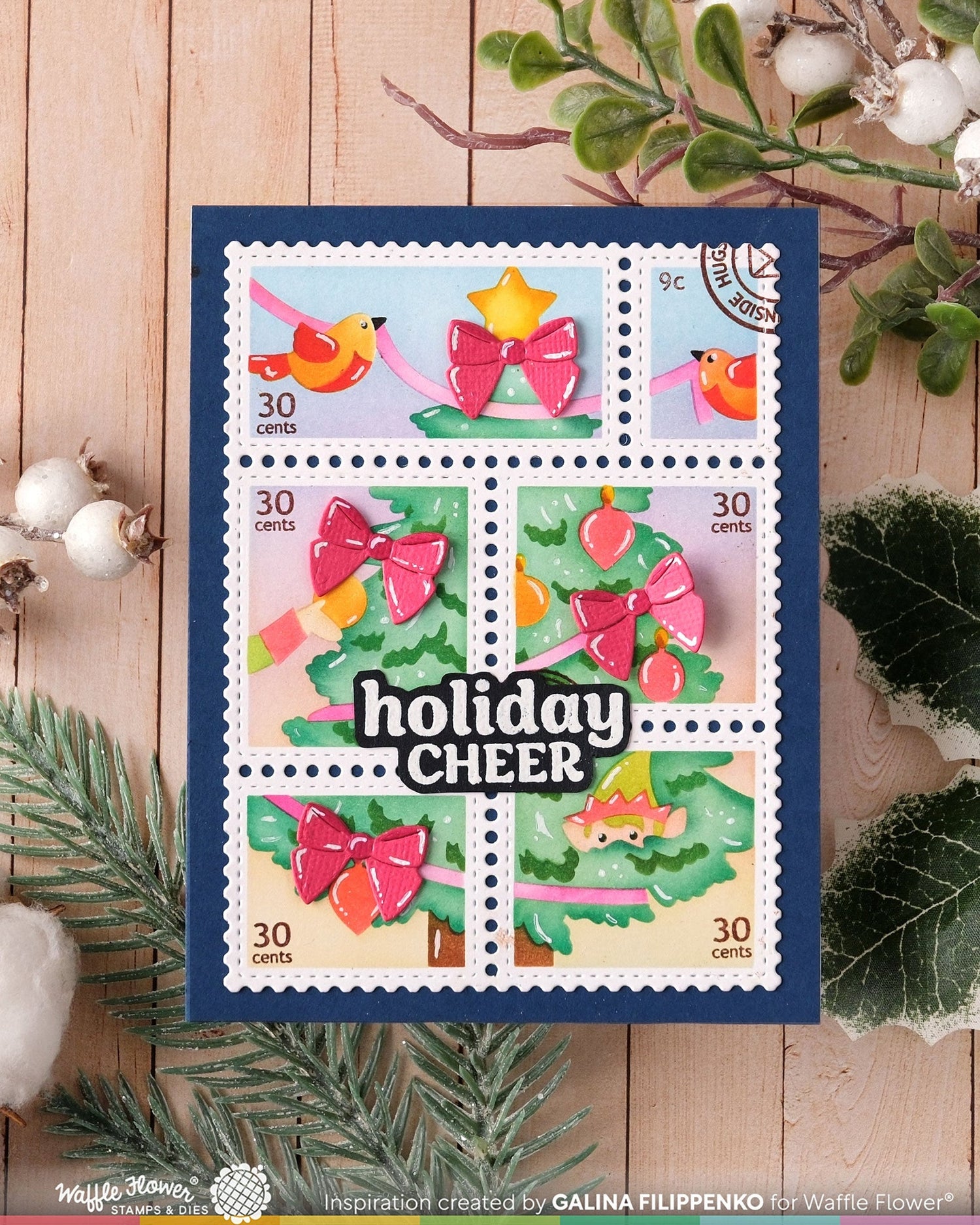 Waffle Flower Crafts Warm Wishes Combo