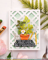 Waffle Flower Craft Happy Herbs Die