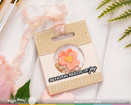 Waffle Flower Craft Happy Herbs Die