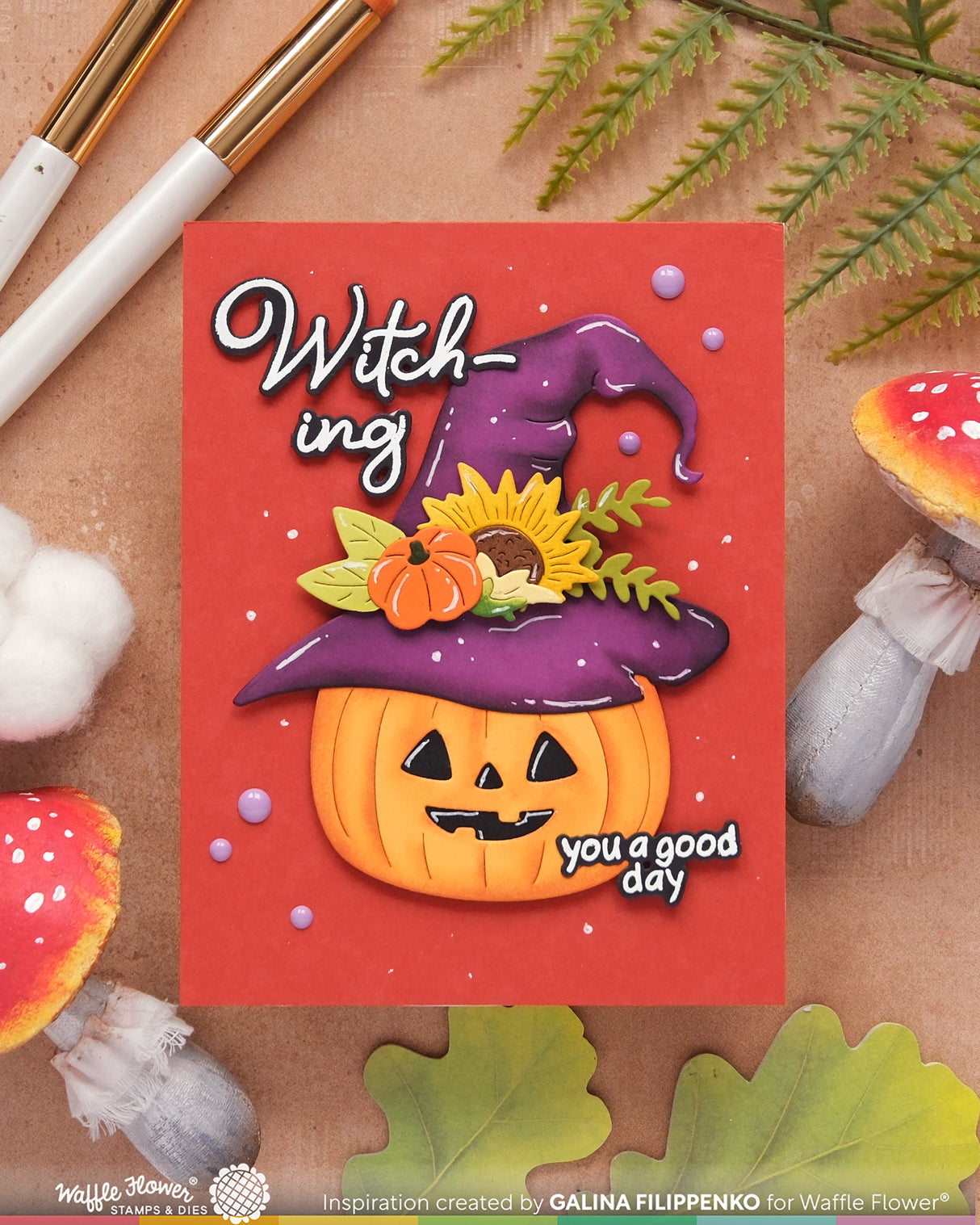 Waffle Flower Spellcial Icons Die - 422613