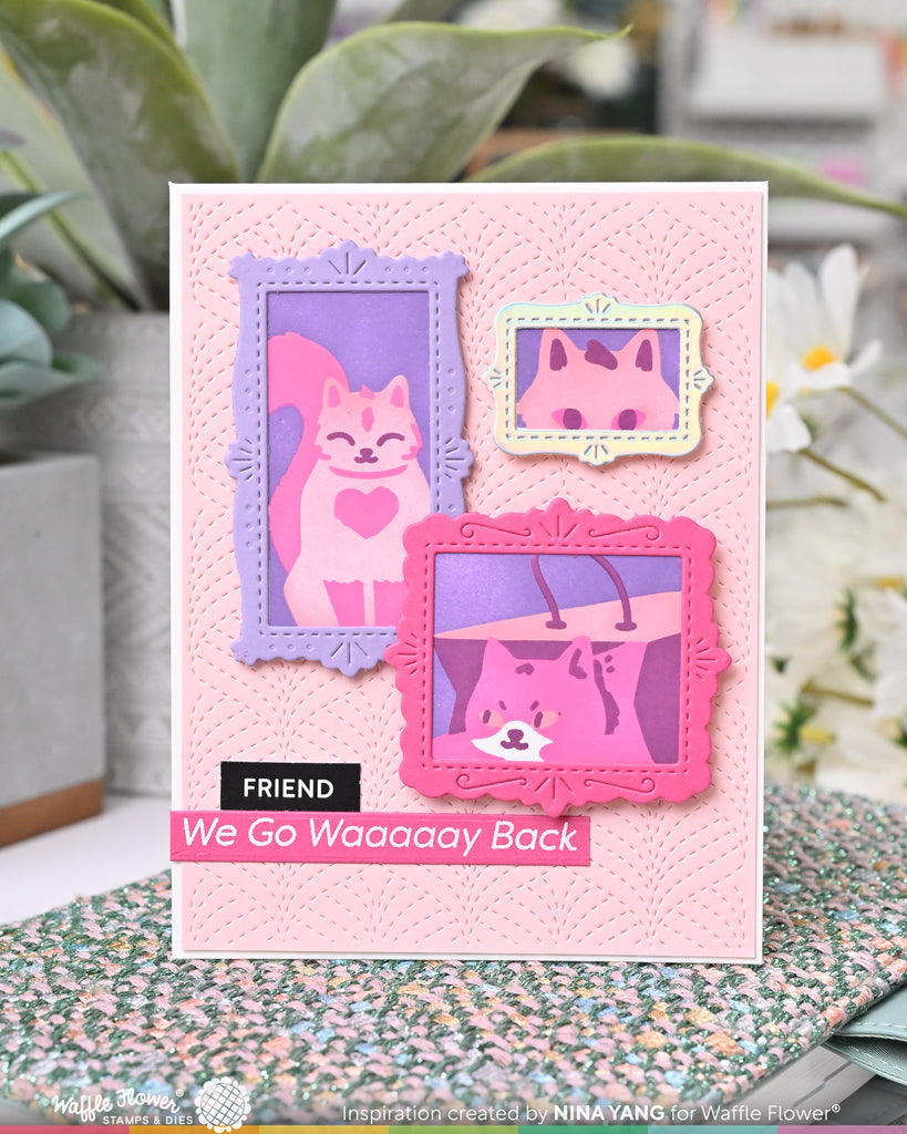 Waffle Flower Craft Old Friend Sentiments Combo