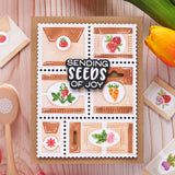 Waffle Flower Craft Postage Collage Seeds Details Die